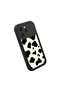 Tecno Spark 40 Compatible Shockproof Camera Protected Black Silicone Stylish Print Case - 3