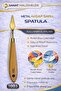 Professional Wooden Handle Steel Spatula Oil Paint, Acrylic Paint, Canvas - 2