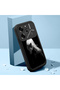 Tecno Pova 6/Pova 6 Pro Compatible Shockproof Camera Protected Black Silicone Stylish Print Case - 2