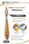 Professional Wooden Handle Steel Spatula Oil Paint, Acrylic Paint, Canvas - 2
