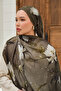 شال نسائي ناعم من القطن منقوش من سلسلة بحر سيريز، شال مزين بالزهور ps247 - 6