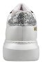 Women's vegan leather white sneakers - warner bros tweety sylvester puddy tat design - 5