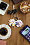 Aino Genshin Impact Bag Ornament Keychain Charm (2 Pcs) - 3