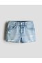 Girls' Denim Shorts Summer Denim Comfortable Casual Shorts - 3