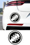 Rock Guitar Sticker - Guitar Figured Car Sticker - Music Car Sticker 15X15Cm