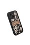Tecno Spark 40C Compatible Shockproof Camera Protected Black Silicone Stylish Print Case - 3