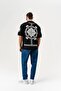 Stonepath Embroidery Detailed Polo Collar Oversize T-Shirt - 8