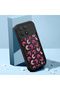 Redmi K90 5g Compatible Shockproof Camera Protected Black Silicone Stylish Print Case - 2