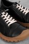 Evidea Women's Genuine Leather Casual Shoes with Rubber Laces and Stitching Detail (B4142) - 3