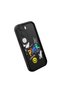 Vivo Y31/Y21D Compatible Shockproof Camera Protected Black Silicone Stylish Print Case - 3