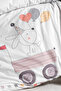 Ranforce Baby Duvet Cover Set Knz-001 Elephant - 4