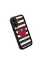 Vivo V60 Lite 4G/5G Compatible Black Silicone Stylish Print Case with Shockproof Camera Protection - 3