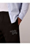 Men's Terry Graphic Detailed Shorts - 4