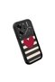 Tecno Pova 6/Pova 6 Pro Compatible Shockproof Camera Protected Black Silicone Stylish Print Case - 3