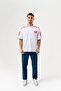 Stonepath Embroidery Detailed Polo Collar Oversize T-Shirt - 6