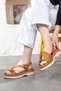 Women's Genuine Leather Daily Sandals - 3