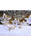 2-Piece Crystal Metal Footed Gilded Baton Presentation Holder
