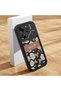 Tecno Pova 6/Pova 6 Pro Compatible Shockproof Camera Protected Black Silicone Stylish Print Case - 2