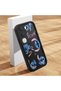 Vivo Y31/Y21D Compatible Shockproof Camera Protected Black Silicone Stylish Print Case - 2