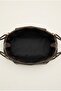 Women's Brown Single-Eye Leather Look Shoulder Bag Stylish and Suitable for Daily Use - 3