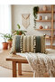 Matte Gray Brown Lace Throw Pillow 2-Piece Throw Pillow Cover (35 X 55) - 4