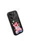 Tecno Pova 6/Pova 6 Pro Compatible Shockproof Camera Protected Black Silicone Stylish Print Case - 3