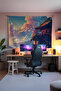 Infinite Temple Aesthetic Wall Covering – Anime Room Decor Tapestry Large Size Wall Decor - 2