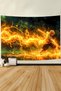 Demon Slayer Zenitsu Wall Covering – Large Size Tapestry Wall Carpet, Game Anime Movie Room Decor - 5