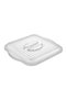 Decorative Transparent Design Glass Jar Lid Square Glass Jar Cover Food Preservation Cover Standard Size - 4