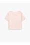 Cotton Short Sleeve Crew Neck Printed T-Shirt - 5