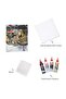 Fluid Acrylic Colour, Canvas And Apron Kit – Monochrome Shade - 6