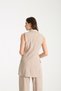 Stone Detailed Vest and Trousers Women's Set - 8