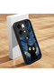 Oppo Reno14 Pro Compatible Shockproof Camera Protected Black Silicone Stylish Print Case - 2