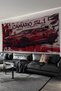 Camaro Sports Car Patterned Aesthetic Wall Covering – Anime Room Decor Tapestry Large Size Wall Decor - 3