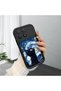Redmi K90 5g Compatible Shockproof Camera Protected Black Silicone Stylish Print Case