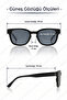 Handmade Acetate - Polarized - Uv400 Protection Black Color Men's Sunglasses 51 Ekartman Dkg6298C1 - 2