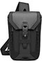 9334 Water-Resistant Anti-Theft Crossbody Sling Bag USB Port 9.7-Inch iPad Black