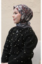 Small Floral Pattern Indian Cotton Scarf - 3