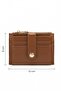 Slim Women's Card Holder Wallet Brown - 3