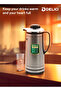 DGFK1600 1600ml Vacuum Flask Stainless Steel Hot Cold Pink Glass Liner Light Unbreakable - 3