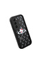 Infinix Hot 60I Compatible Shockproof Camera Protected Black Silicone Stylish Print Case - 3