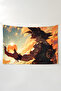 Dragon Ball Goku Anime Wall Cloth – Large Size Tapestry Room Decor High-Definition Printing