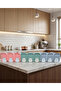 3.2 Liter Set of 9 Storage Containers with Sliding Lids, Food Container Set, Grain Organizer - 2