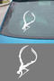 Diving Auto Sticker - Spearfishing Car Sticker - Diving Sports Sticker 9X15Cm