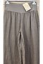 Linen Trousers with Lace and Sequin Detail on the Hem - 3