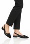 Black Narrow Fit Women's Heeled Shoes