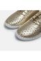 Large Size Women's Shoes Genuine Leather 41-42-43-44-Gold - 8