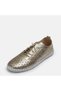 Large Size Women's Shoes Genuine Leather 41-42-43-44-Gold - 7