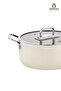 Sera Nova Ceramic 4 Piece Cookware Set - Latte - 3