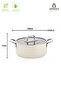 Sera Nova Ceramic 4 Piece Cookware Set - Latte - 8